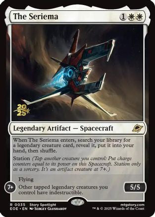 The Seriema |  Foil (035) [Prerelease Cards]
