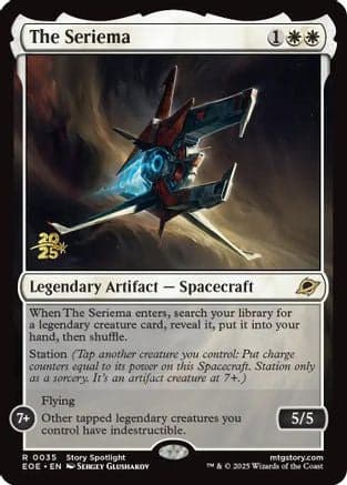 The Seriema |  Foil (035) [Prerelease Cards]