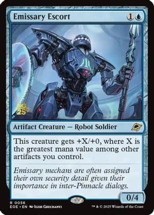 Emissary Escort |  Foil (056) [Prerelease Cards]