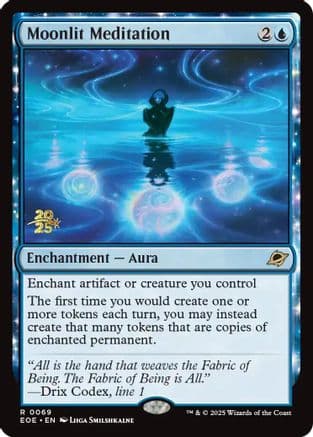 Moonlit Meditation |  Foil (069) [Prerelease Cards]