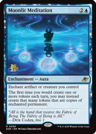 Moonlit Meditation |  Foil (069) [Prerelease Cards]