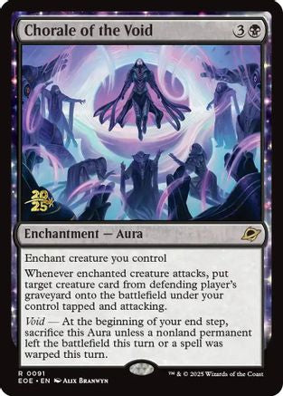 Chorale of the Void |  Foil (091) [Prerelease Cards]