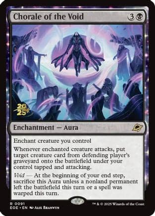 Chorale of the Void |  Foil (091) [Prerelease Cards]