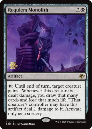 Requiem Monolith |  Foil (113) [Prerelease Cards]