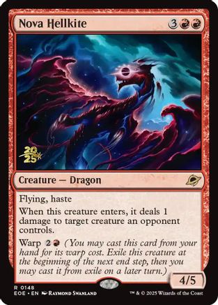 Nova Hellkite |  Foil (148) [Prerelease Cards]