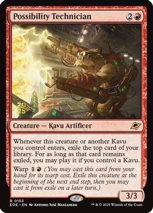 Possibility Technician |  Foil (153) [Prerelease Cards]