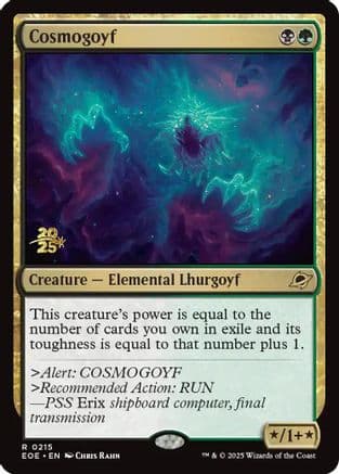 Cosmogoyf |  Foil (215) [Prerelease Cards]
