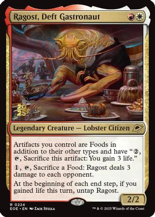 Ragost, Deft Gastronaut |  Foil (224) [Prerelease Cards]