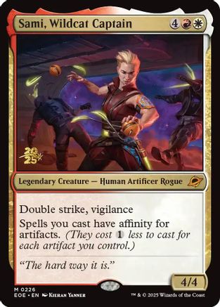 Sami, Wildcat Captain |  Foil (226) [Prerelease Cards]