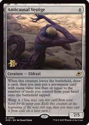 Anticausal Vestige |  Foil (001) [Prerelease Cards]