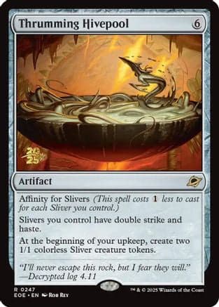 Thrumming Hivepool |  Foil (247) [Prerelease Cards]