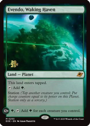 Evendo, Waking Haven |  Foil (253) [Prerelease Cards]