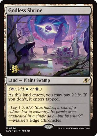 Godless Shrine |  Foil (254) [Prerelease Cards]