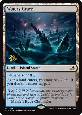 Watery Grave |  Foil (261) [Prerelease Cards]