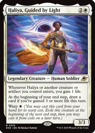 Haliya, Guided by Light |  (019) [Promo Pack: Edge of Eternities]