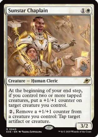 Sunstar Chaplain |  (040) [Promo Pack: Edge of Eternities]