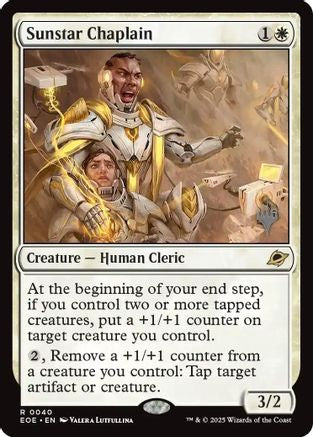 Sunstar Chaplain |  (040) [Promo Pack: Edge of Eternities]
