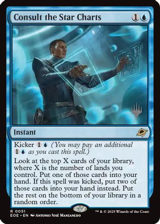 Consult the Star Charts |  Foil (051) [Promo Pack: Edge of Eternities]