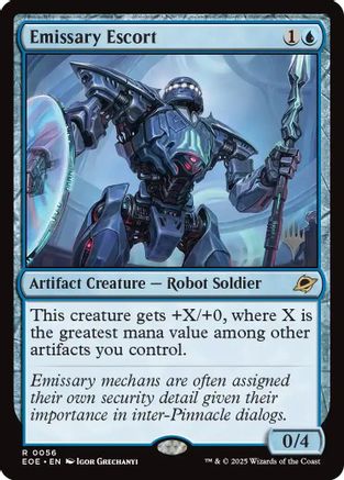 Emissary Escort |  (056) [Promo Pack: Edge of Eternities]