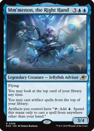 Mm'menon, the Right Hand |  (068) [Promo Pack: Edge of Eternities]