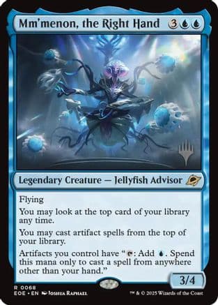 Mm'menon, the Right Hand |  Foil (068) [Promo Pack: Edge of Eternities]
