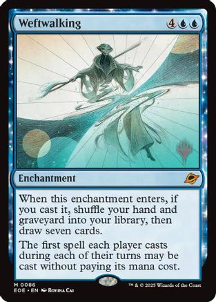 Weftwalking |  Foil (086) [Promo Pack: Edge of Eternities]