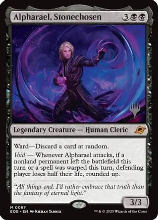 Alpharael, Stonechosen |  (087) [Promo Pack: Edge of Eternities]
