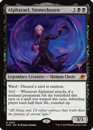Alpharael, Stonechosen |  (087) [Promo Pack: Edge of Eternities]