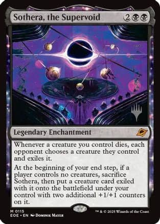 Sothera, the Supervoid |  Foil (115) [Promo Pack: Edge of Eternities]