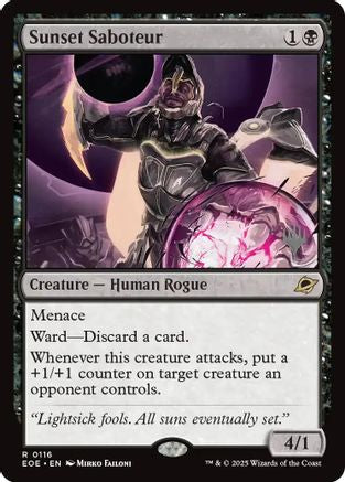 Sunset Saboteur |  (116) [Promo Pack: Edge of Eternities]