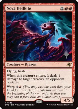 Nova Hellkite |  (148) [Promo Pack: Edge of Eternities]