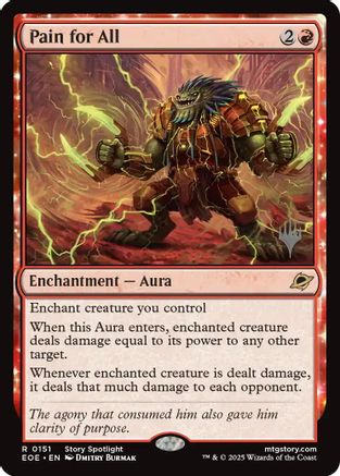 Pain for All |  Foil (151) [Promo Pack: Edge of Eternities]