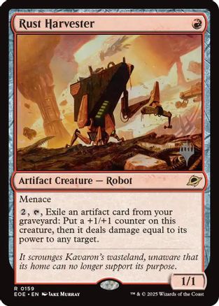 Rust Harvester |  Foil (159) [Promo Pack: Edge of Eternities]