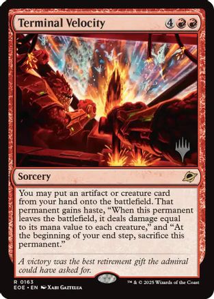 Terminal Velocity |  (163) [Promo Pack: Edge of Eternities]