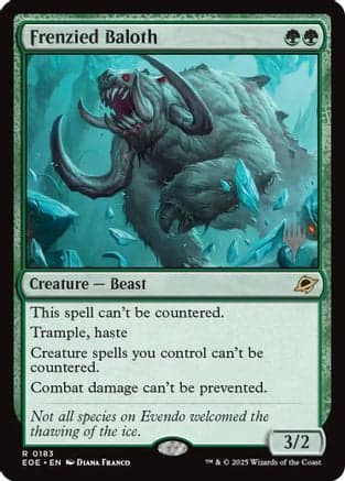 Frenzied Baloth |  Foil (183) [Promo Pack: Edge of Eternities]