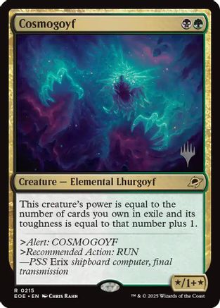 Cosmogoyf |  (215) [Promo Pack: Edge of Eternities]