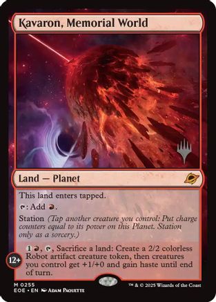 Kavaron, Memorial World |  (255) [Promo Pack: Edge of Eternities]