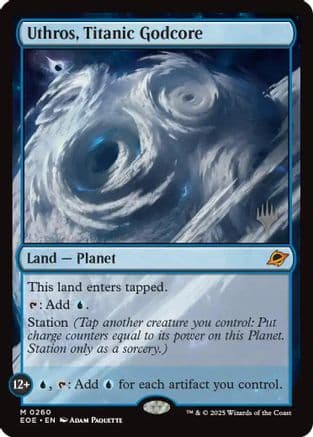 Uthros, Titanic Godcore |  Foil (260) [Promo Pack: Edge of Eternities]