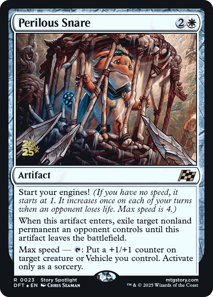Perilous Snare (-023) [Prerelease Cards]  Foil