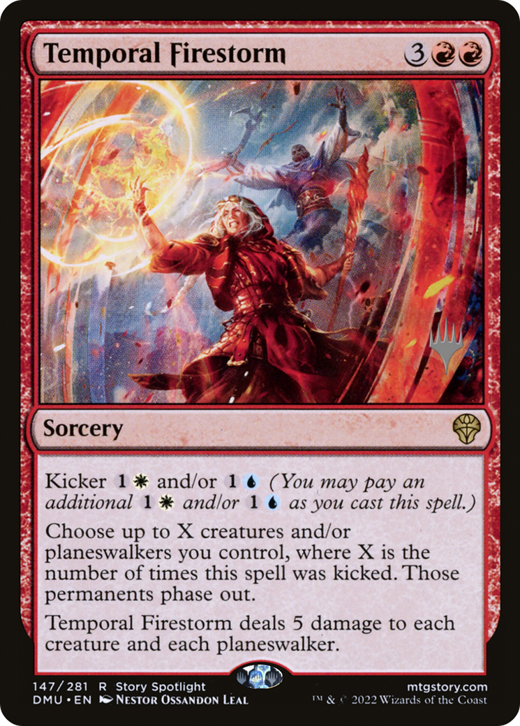 Temporal Firestorm (Promo Pack) [Dominaria United Promos] Foil