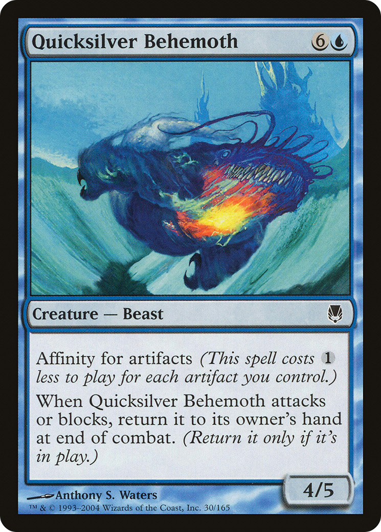 Quicksilver Behemoth [Darksteel] Foil