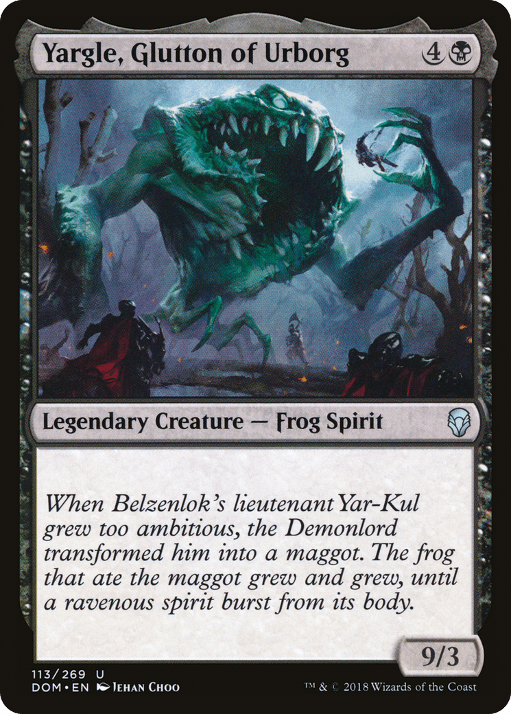 Yargle, Glutton of Urborg [Dominaria] Foil