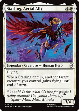 Starling, Aerial Ally |  (018) [Marvel's Spider-Man]