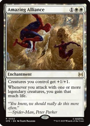 Amazing Alliance |  Foil (002) [Marvel's Spider-Man: Eternal-Legal]