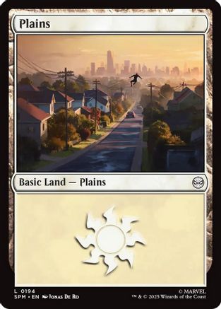 Plains (0194) |  Foil (194) [Marvel's Spider-Man]