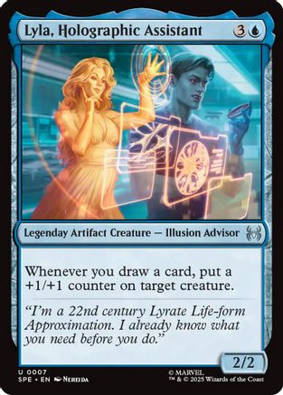 Lyla, Holographic Assistant |  (007) [Marvel's Spider-Man: Eternal-Legal]