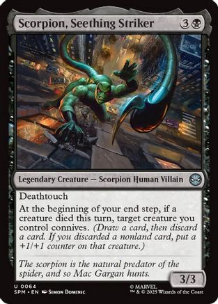 Scorpion, Seething Striker |  Foil (064) [Marvel's Spider-Man]