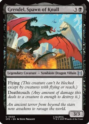 Grendel, Spawn of Knull |  Foil (009) [Marvel's Spider-Man: Eternal-Legal]