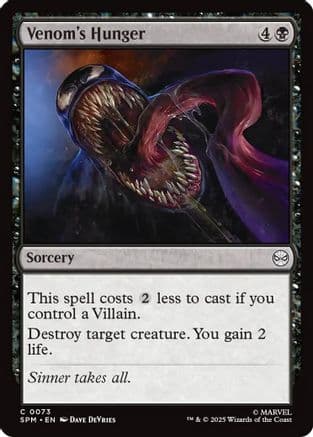 Venom's Hunger |  Foil (073) [Marvel's Spider-Man]