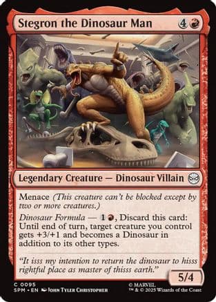 Stegron the Dinosaur Man |  (095) [Marvel's Spider-Man]